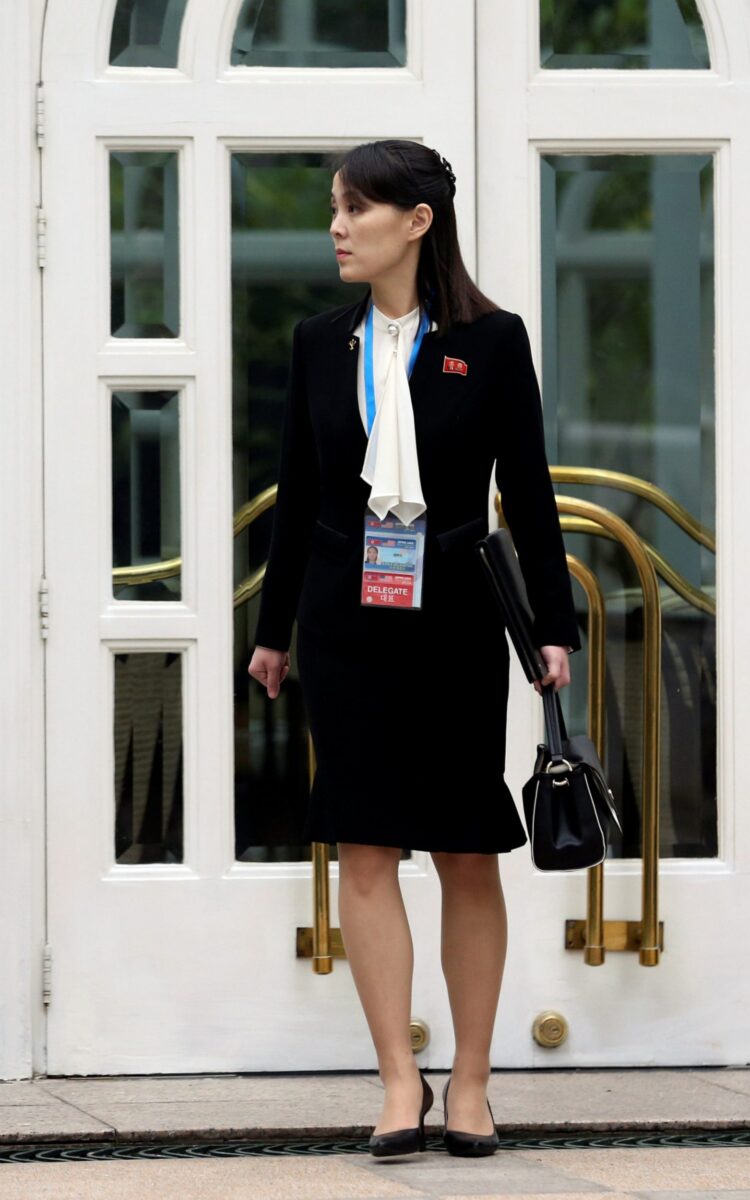 kim yo jong feet 2