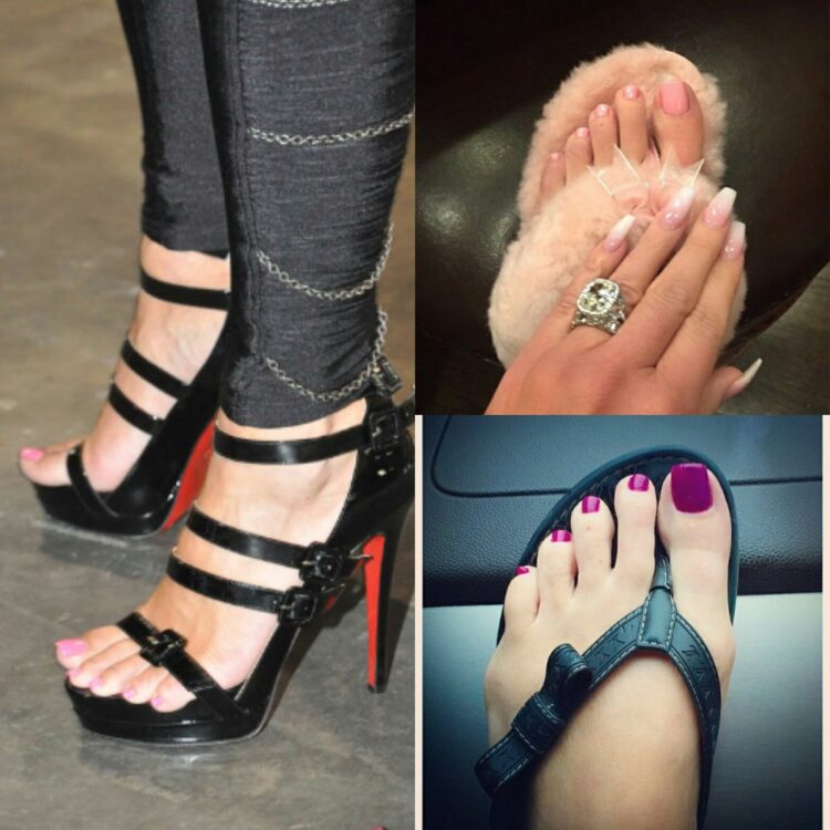 kim zolciak feet