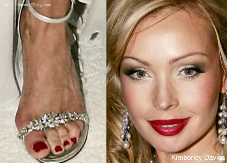 kimberley davies feet