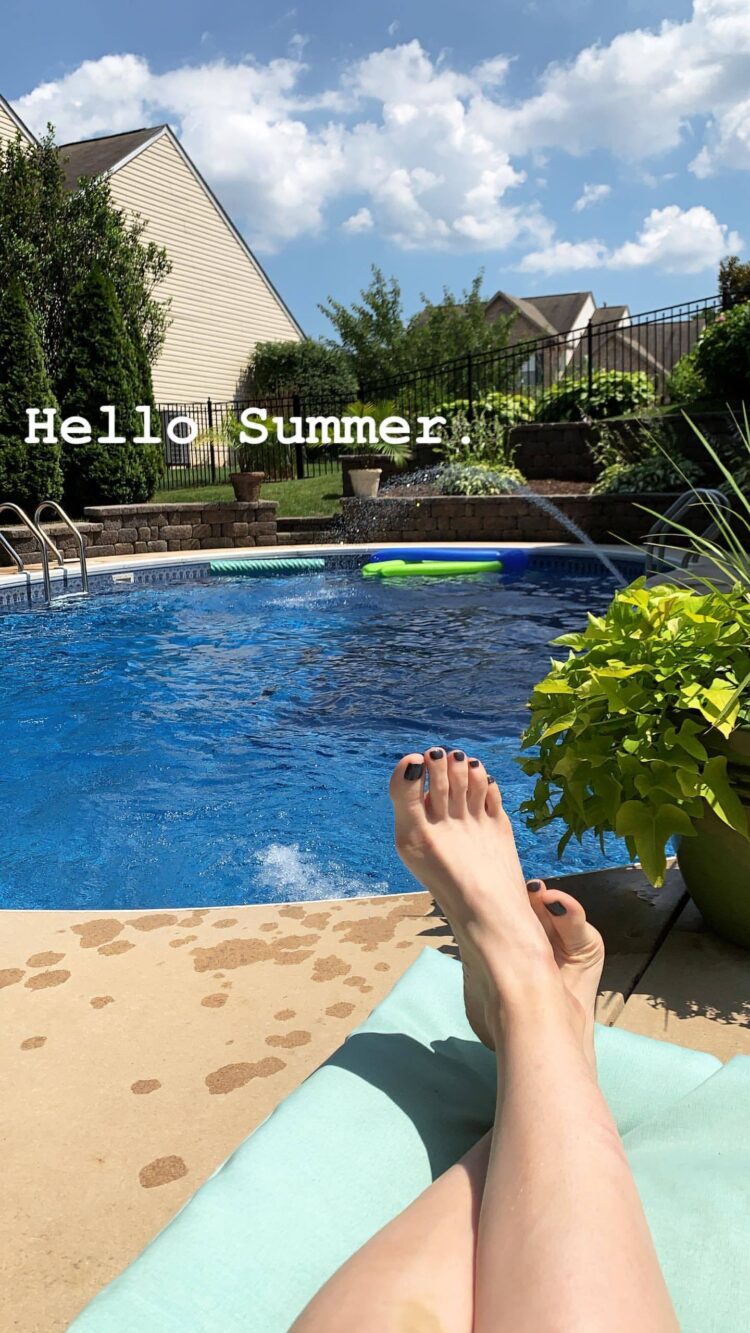 Kimberly J. Brown Feet