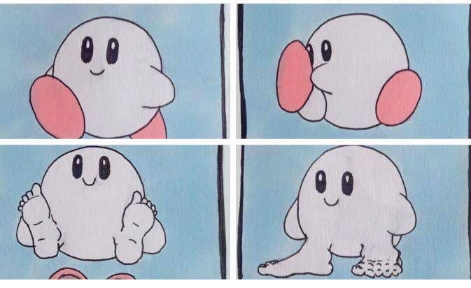 kirby long feet 5