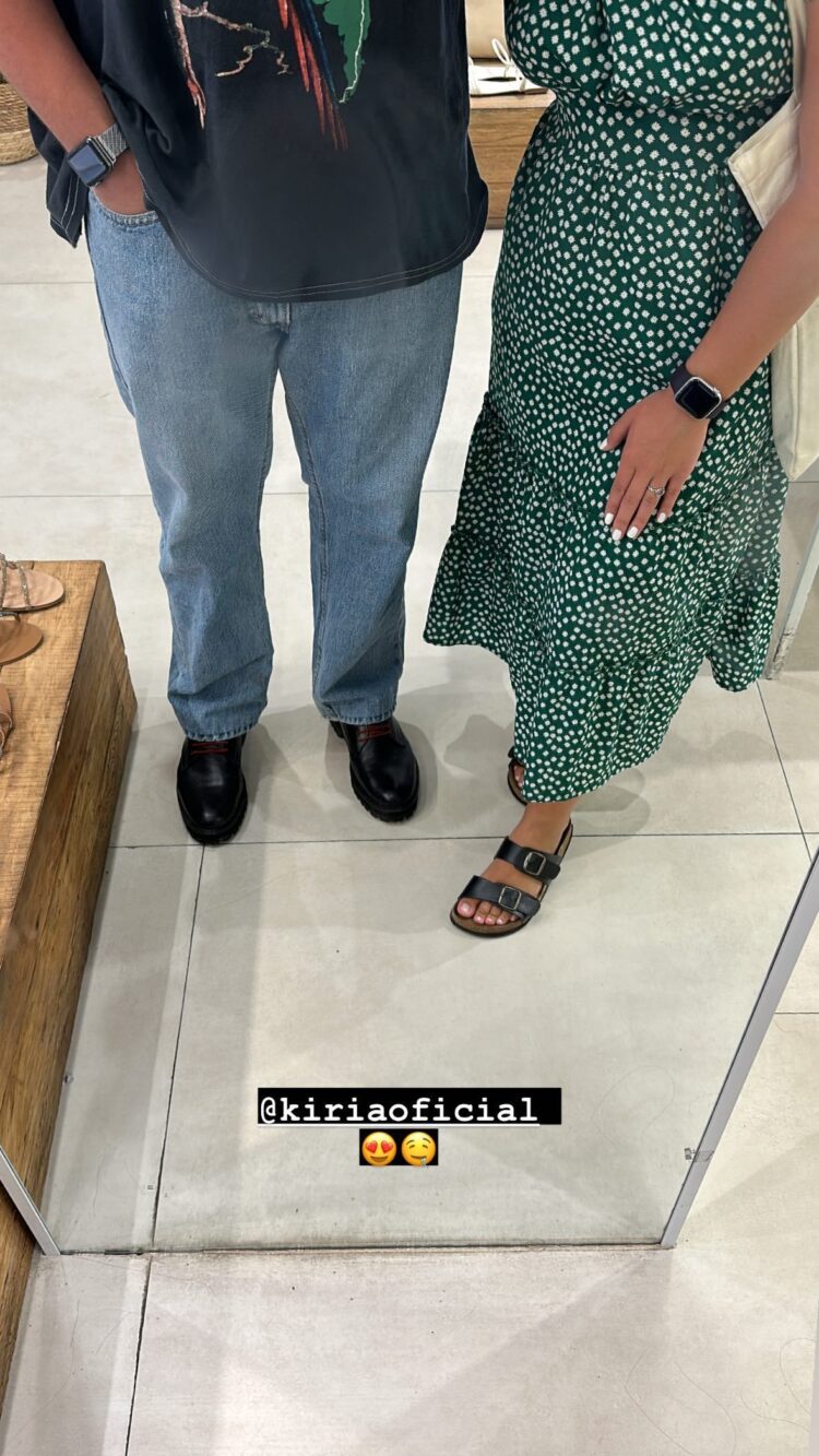 kiria malheiros feet