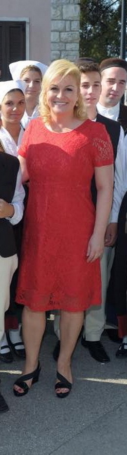 kolinda grabar kitarovic feet 3