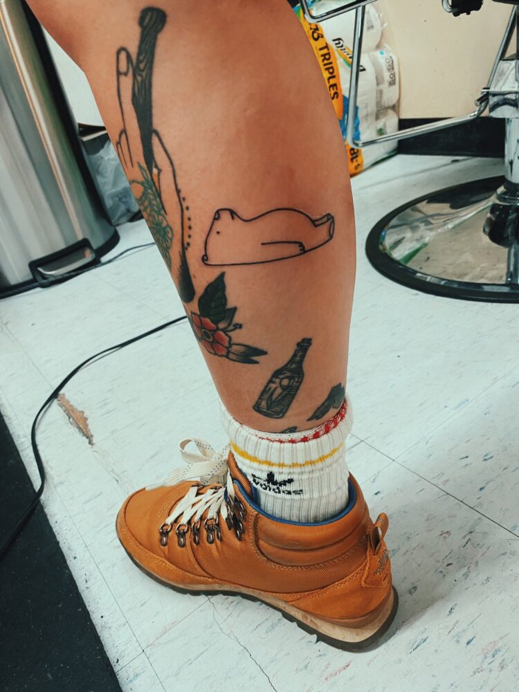 kortney grinwis feet