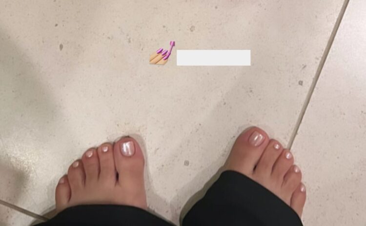 Kourtney Kardashian Feet