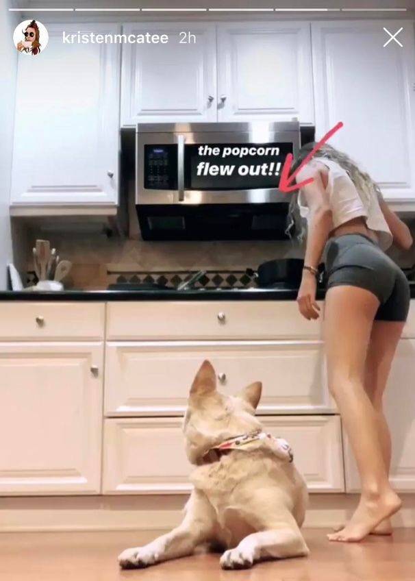 kristen mcatee feet 6