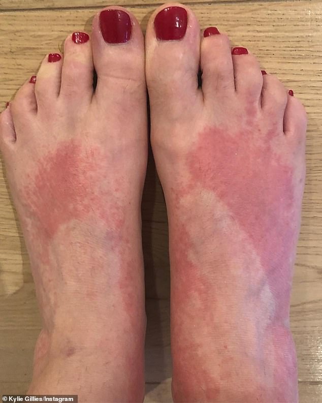 kylie gillies feet 1