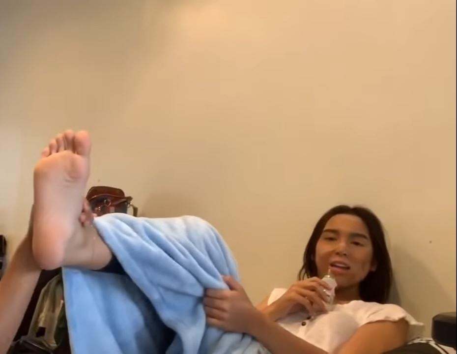kyline alcantara feet 1