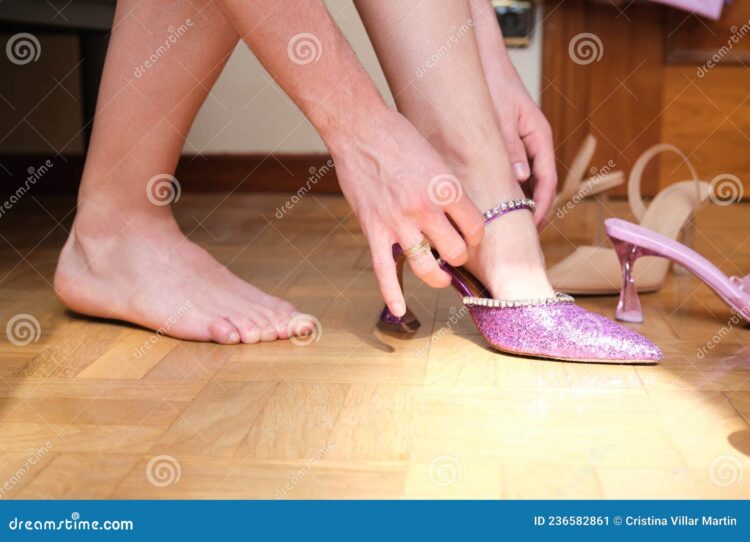 la reina del brillo feet 3