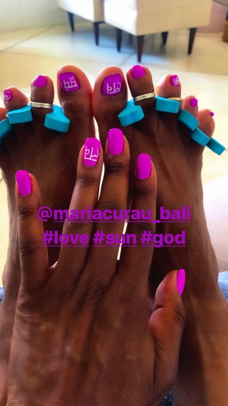 lagaylia frazier feet 1