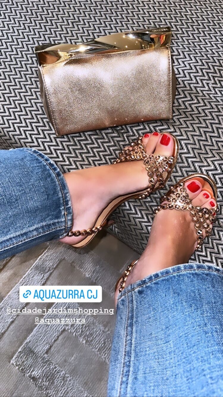 lala rudge feet