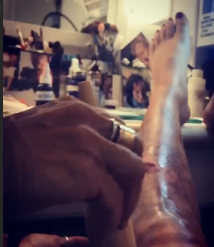 lana mckissack feet 2