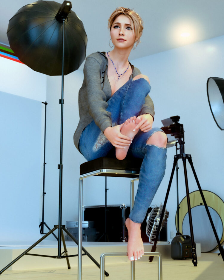 lara giddings feet scaled