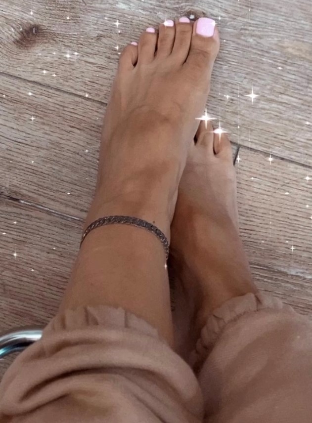larsa pippen feet