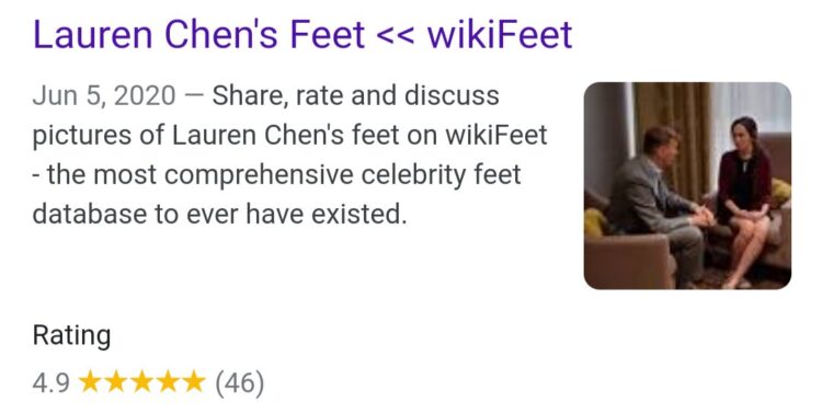 lauren chen feet 5