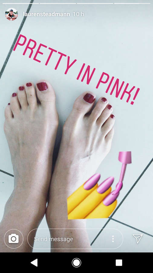 lauren steadman feet 3