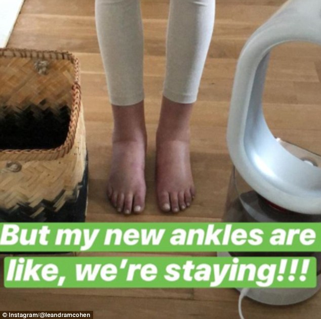 leandra medine feet 6