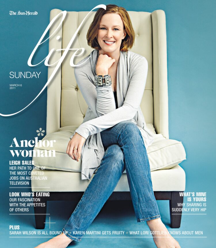 leigh sales feet