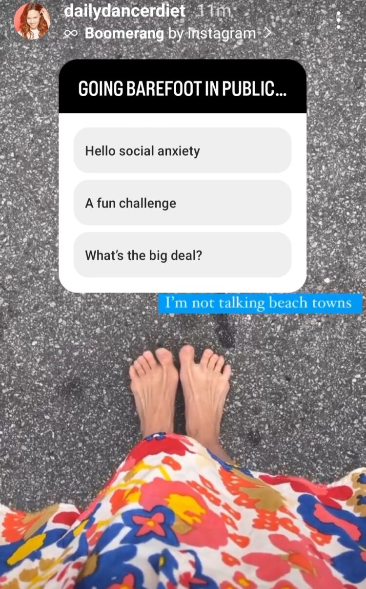 liana blackburn feet