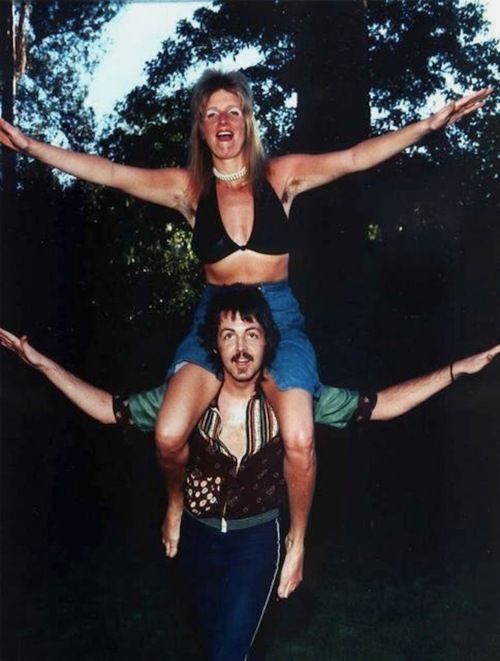 linda mccartney feet