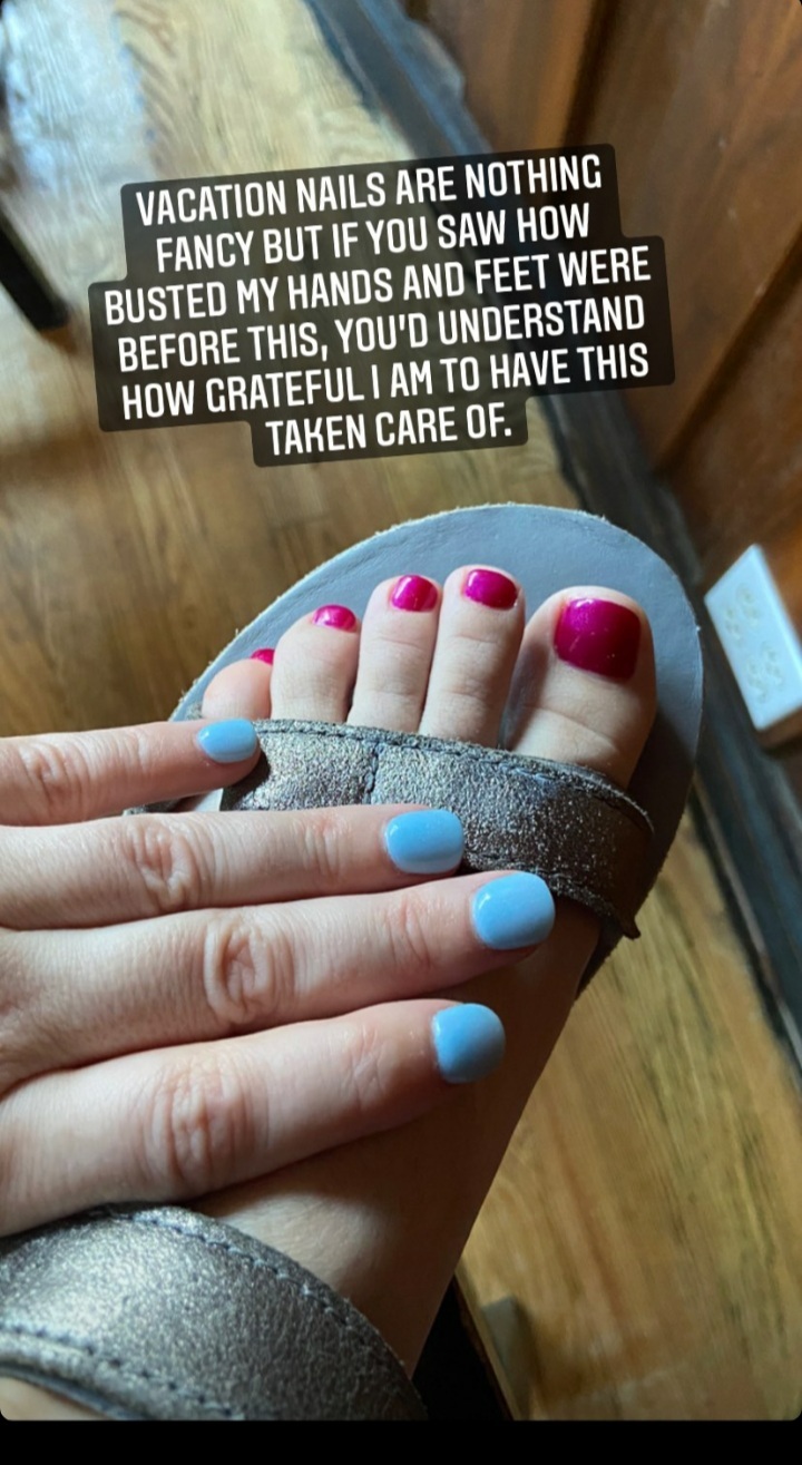 lindsay felton feet