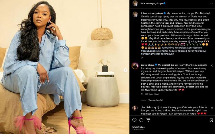 lola omotayo okoye feet 5