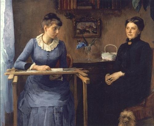 louise catherine breslau feet