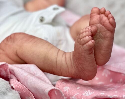 lovemyrebornbaby feet 4