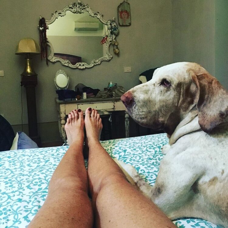 lucrezia lante feet 3