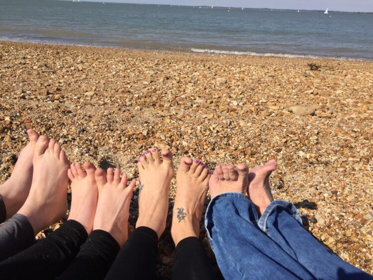 luisa bradshaw white feet