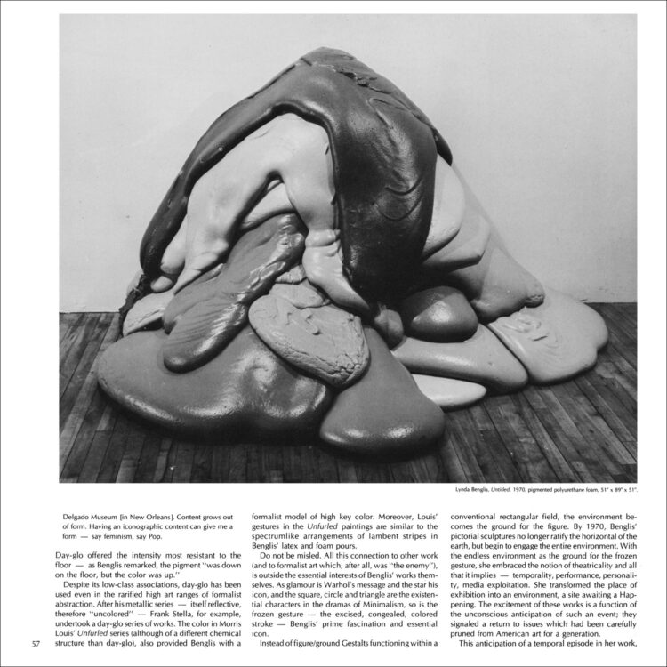 lynda benglis feet 1