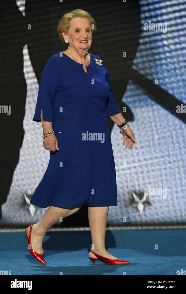 madeleine albright feet 2