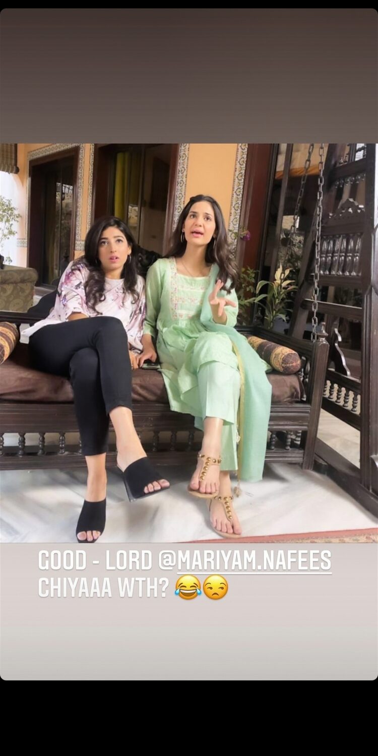 madiha imam feet