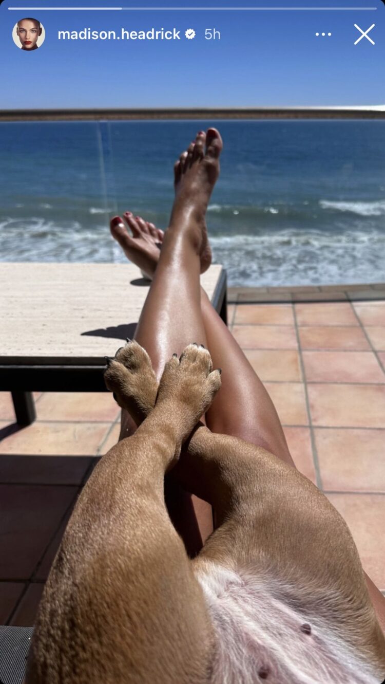 madison headrick feet 4