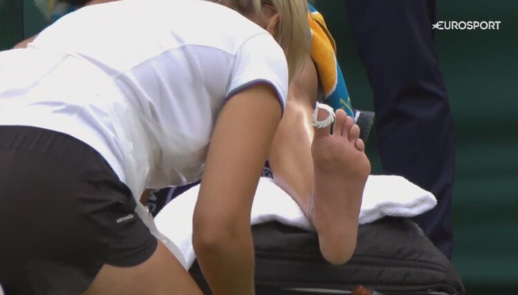 madison keys feet 5