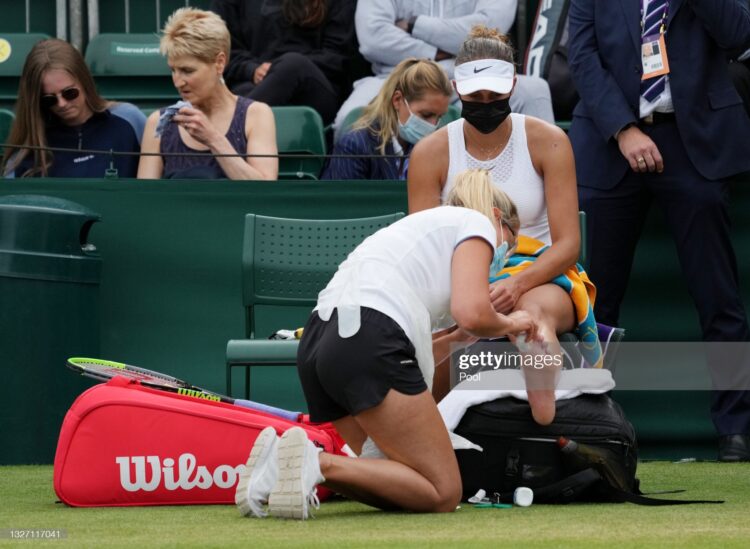 madison keys feet 6