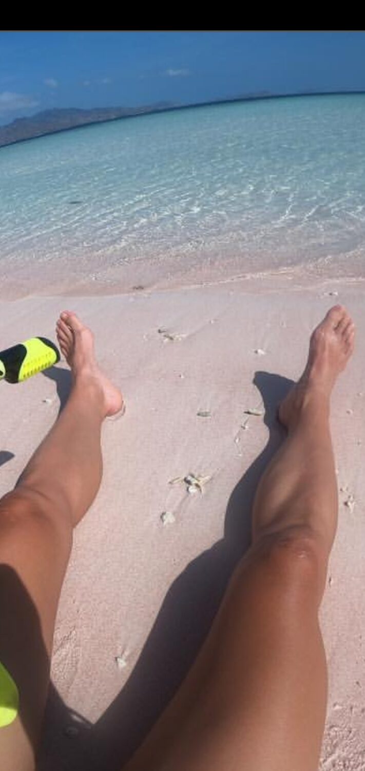 maja wloszczowska feet