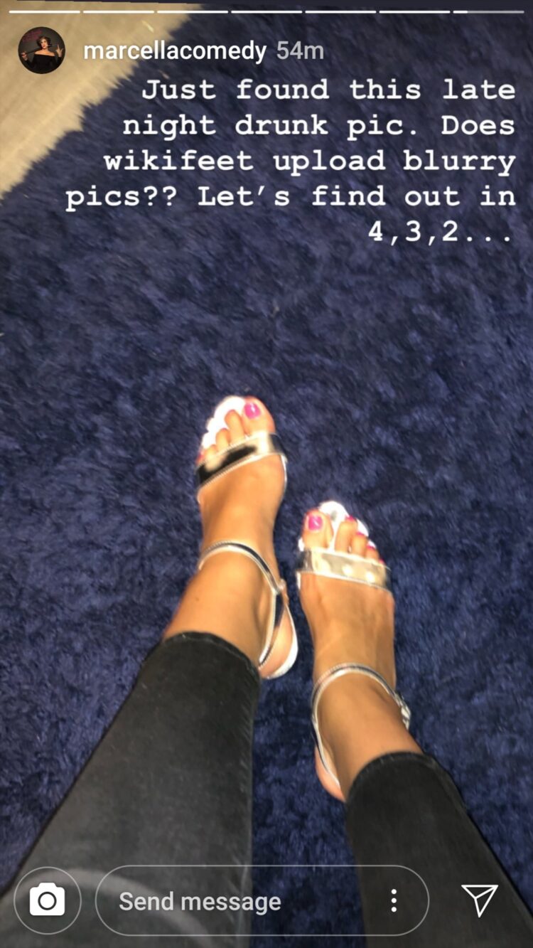 marcella arguello feet
