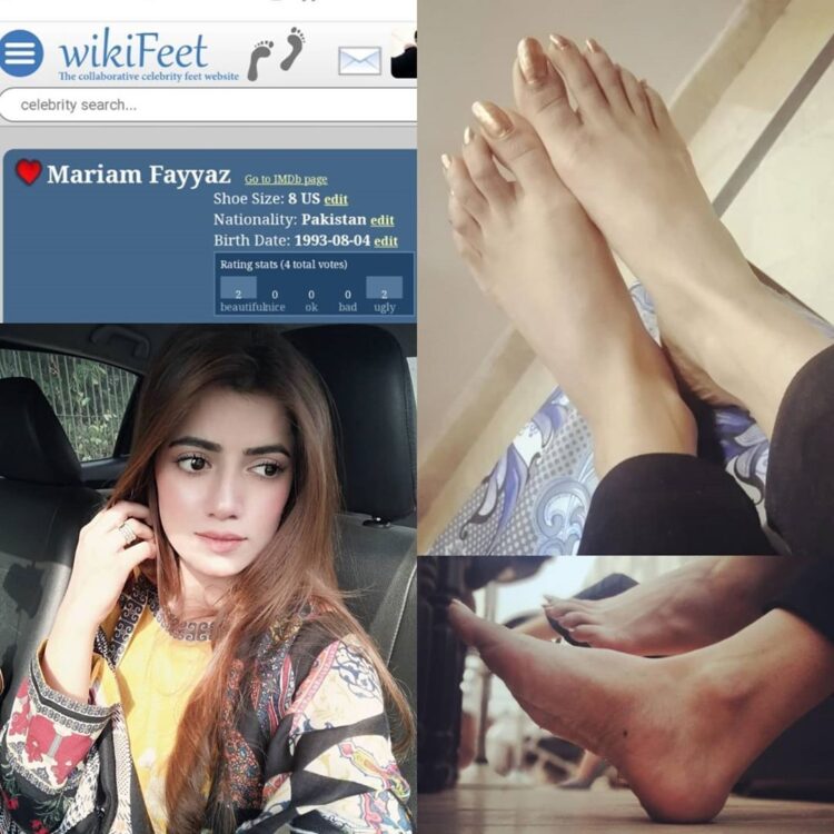 mariam fayyaz feet