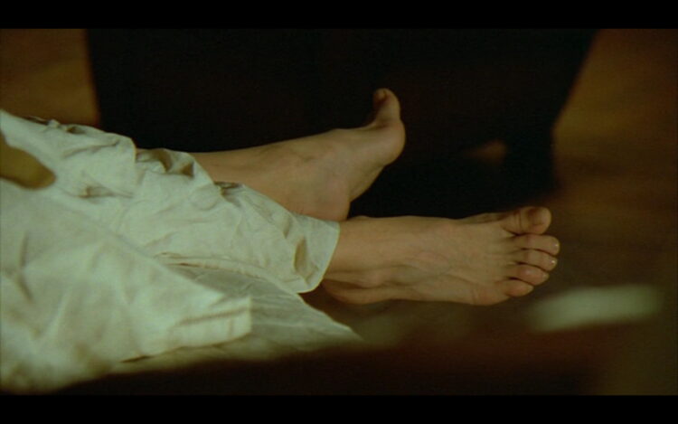 marie trintignant feet