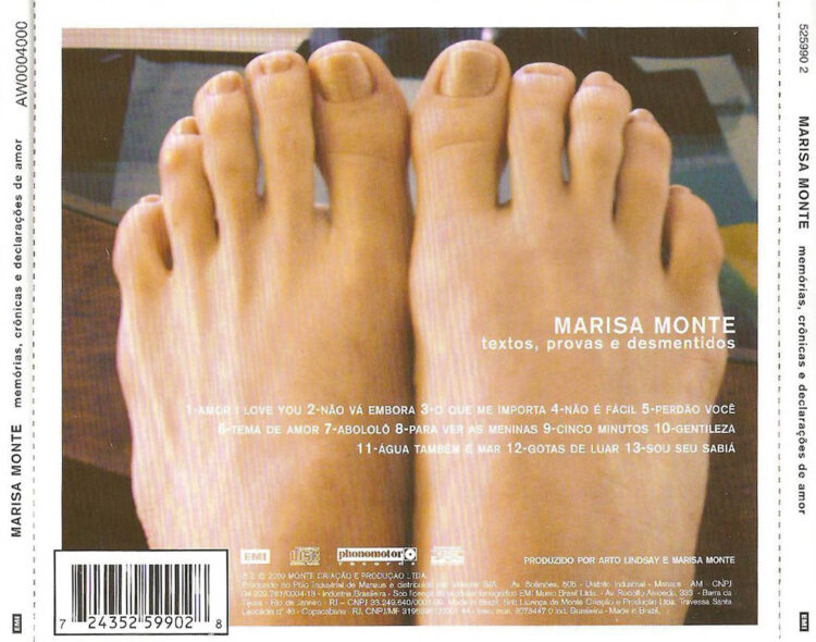 Marisa Monte Feet