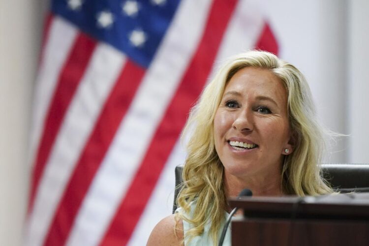 marjorie taylor greene feet 3