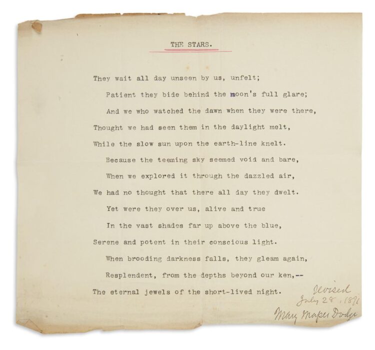 mary mapes dodge feet 6