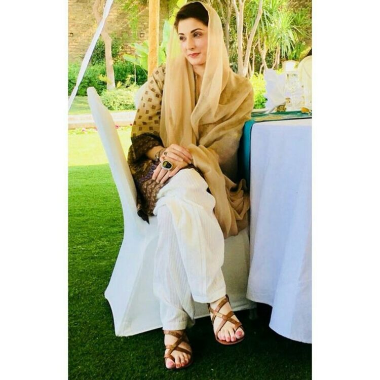 maryam nawaz sharif feet 6