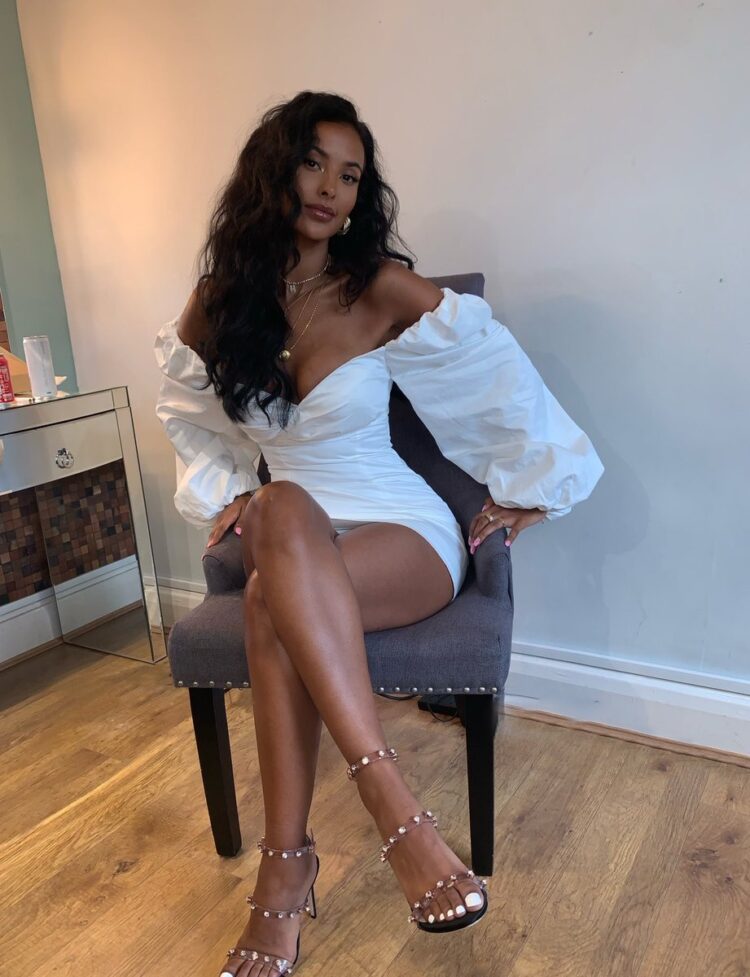 maya jama feet 1