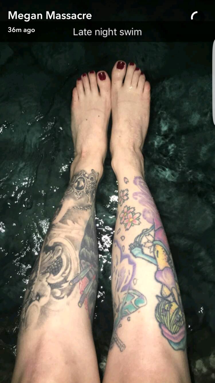 megan massacre feet