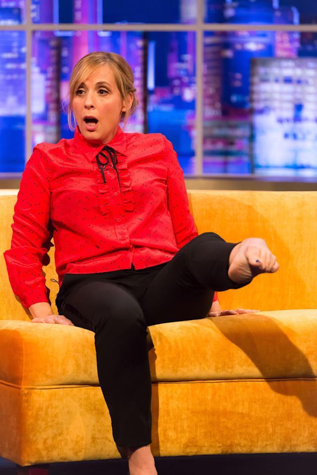 mel giedroyc feet