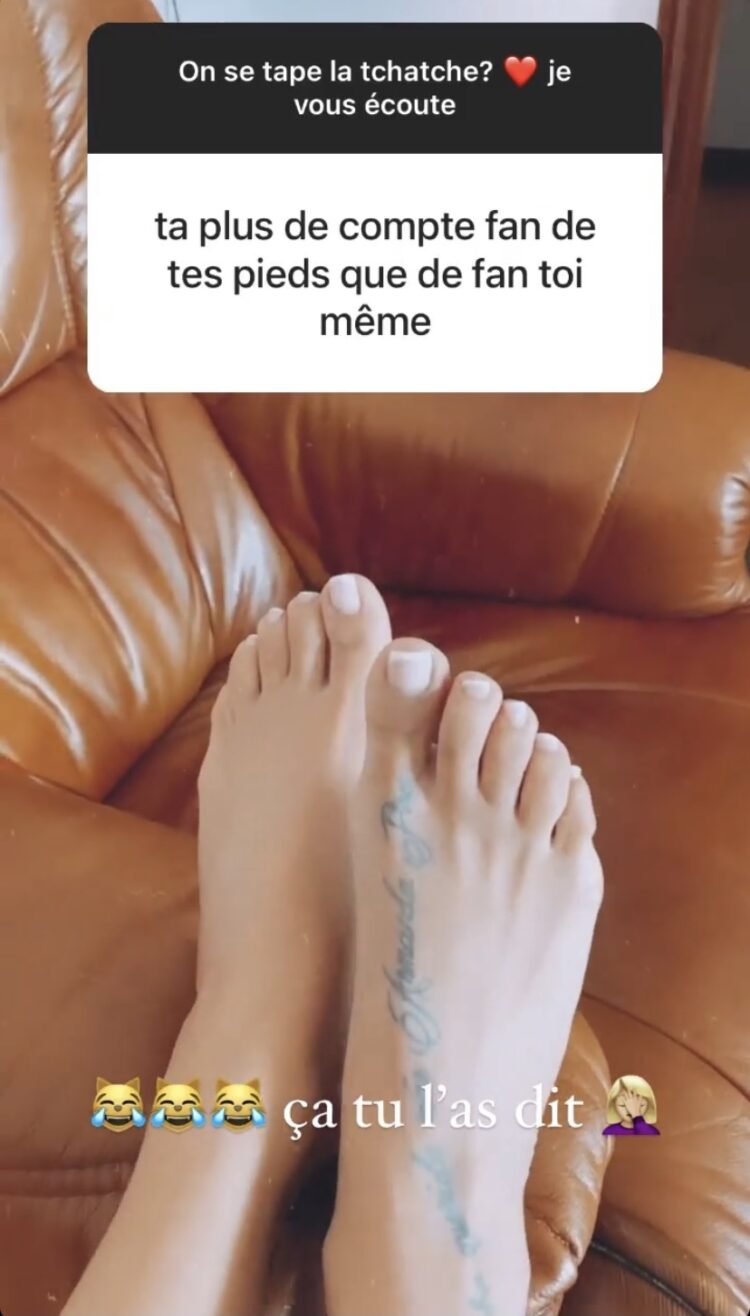 melanie martial feet