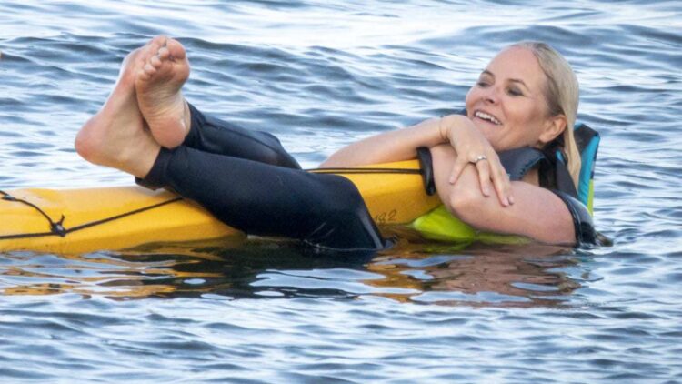 mette marit crown princess of norway feet