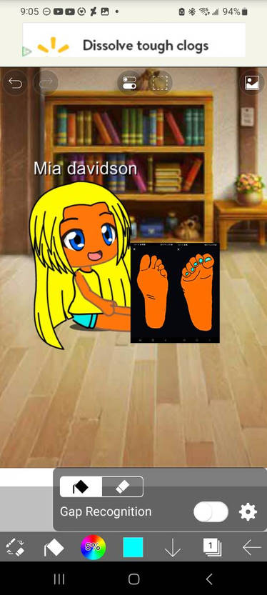 mia davidson feet
